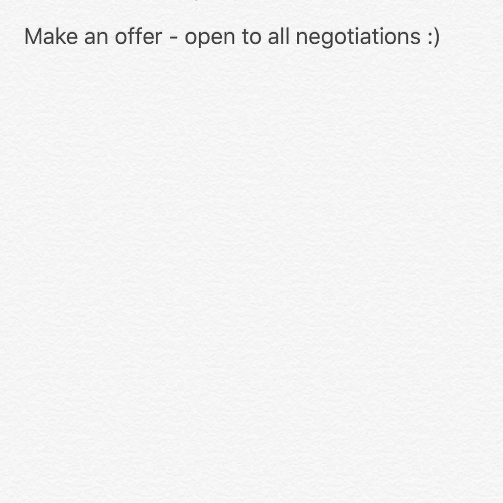 Open to all offers